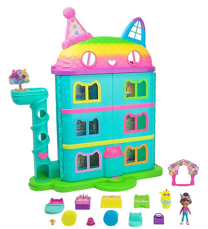 Gabby's Dollhouse Puppenhaus m. Zubehör - Celebration Puppenhaus