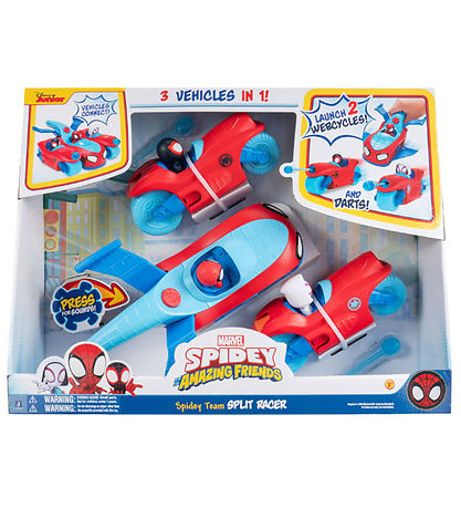 Spidey Ökutæki - 3-I-1 - Split Racer
