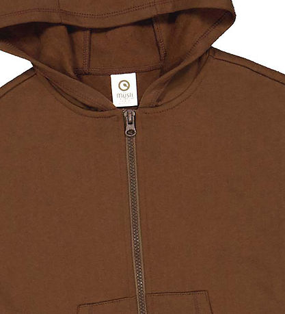 Müsli Kapuzenpullover - Weste - Bark