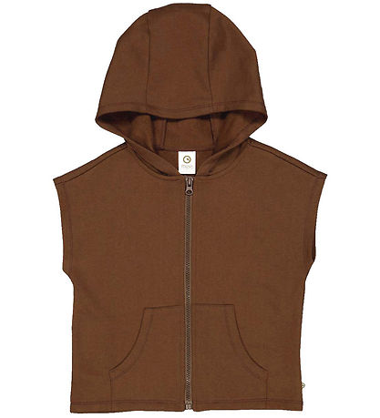 Müsli Kapuzenpullover - Weste - Bark