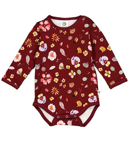 Müsli Bodysuit L/æ - Dazzle - Cabernet/Nightingale