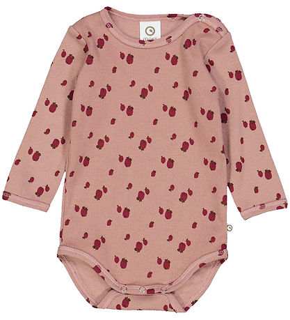 Müsli Body L/æ - Rib - Apple - Daydream/Cabernet/Bark