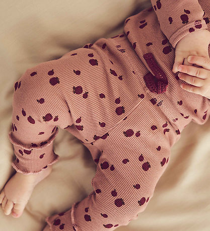 Müsli Leggings - Rib - Apple - Daydream/Cabernet/Bark