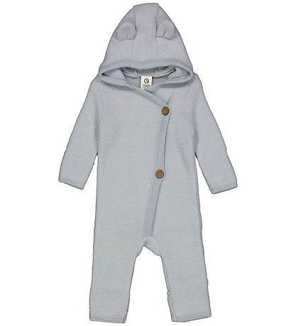 Müsli Fleece Suit - Wool - Woolly - Jasmine Blue