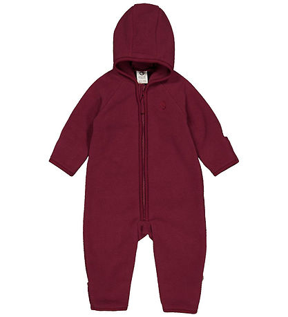 Müsli Fleece Suit - Cabernet