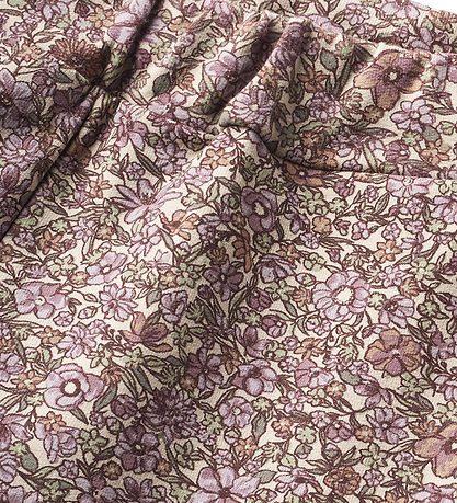 Wheat Sweatpants - Elina - Lilac Flowers
