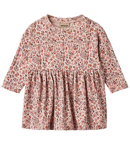 Wheat Kleid - Emmy - Pale Rose Blumen