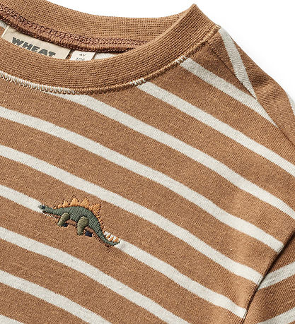 Wheat Blússa - Dallas - Caramel Stripe