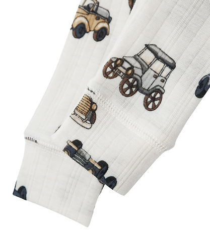 Name It Leggings - Wool - Noos - NbmWang - Snow White w. Cars