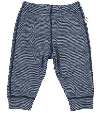 Joha Leggings - ull - Blár