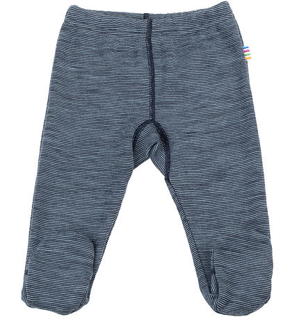 Joha Leggings M. Fætur - Ull - Bláir