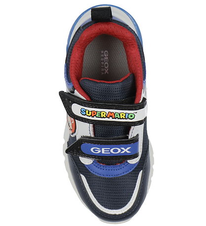 Geox Shoe w. Light - J Ciberdron - Super Mario - Navy/Royal