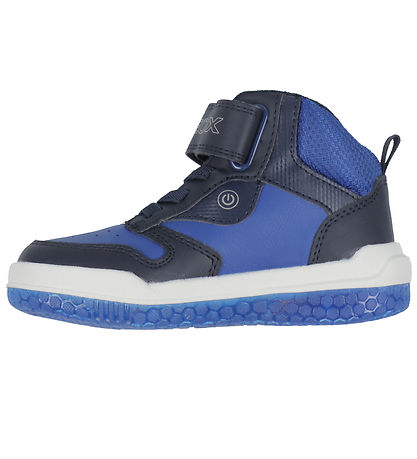 Geox Boots w. Light - J Buzzerlight - Navy/Royal