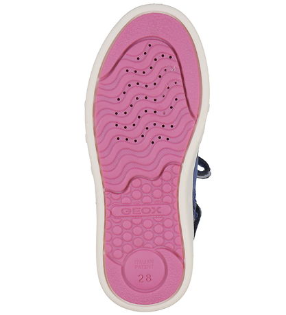 Geox Boots w. Light - J Skylin - Disney - Stitch - Navy/Fuchsia