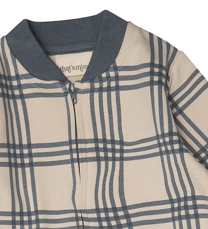 Grenouillère That's Mine - Mick - Damier bleu