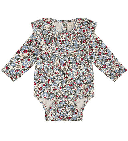 That's Mine Bodysuit L/æ - Ella - Flora bunnies rouge