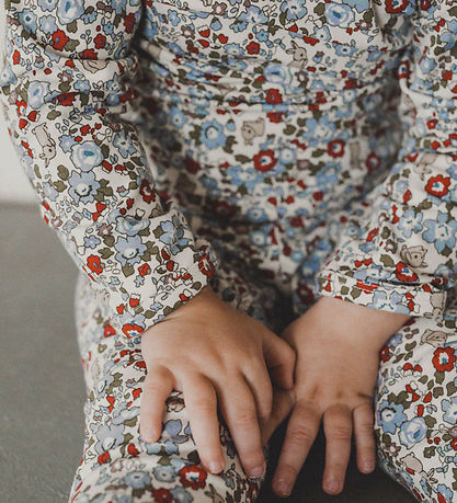 That's Mine Bodysuit L/æ - Ellis - Flora bunnies rouge