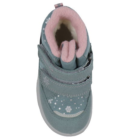 Superfit Kuldastígvél - Husky1 - Tex - Ljósgrænt/Bleikt