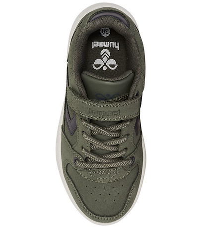 Hummel Skór - ST. Power Play Suede Jr - Dusty Olive