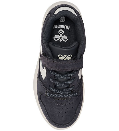 Hummel Schuhe - ST. Power Play Suede Jr - Weiß/Schwarz/Obsidian