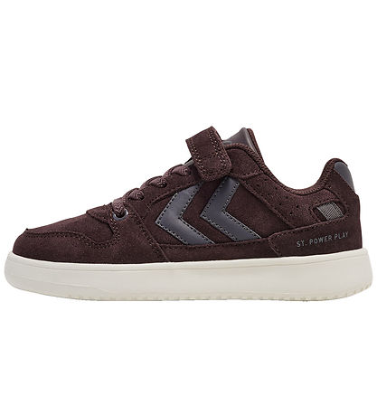 Hummel Skór - ST. Power Play Suede Jr - Fudge