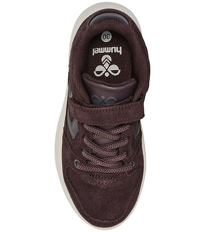 Hummel Skór - ST. Power Play Suede Jr - Fudge