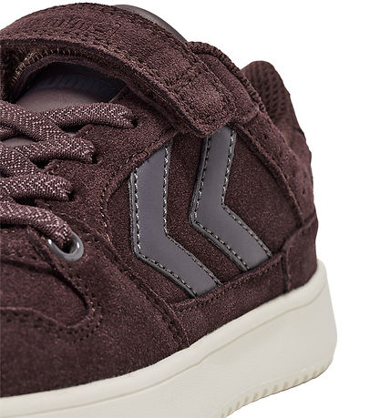 Hummel Skór - ST. Power Play Suede Jr - Fudge