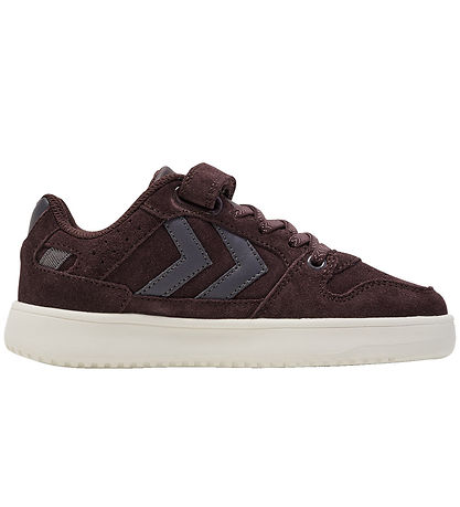 Hummel Skór - ST. Power Play Suede Jr - Fudge