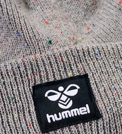 Hummel Beanie - HmlStone - Knitted - Grey Melange