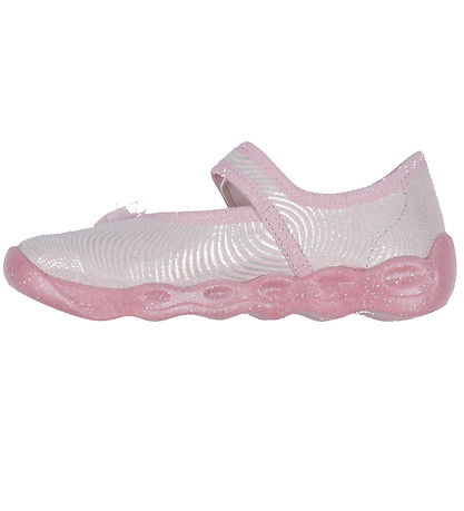 Superfit Ballerina Inneskor - Bubble - Rosa/Vit