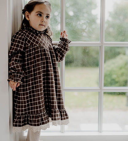 That's Mine Kleid - Haya - Dark Brown Melange