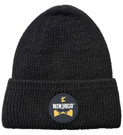 LEGO® Ninjago Beanie - Knitted - LWAsmus - Black