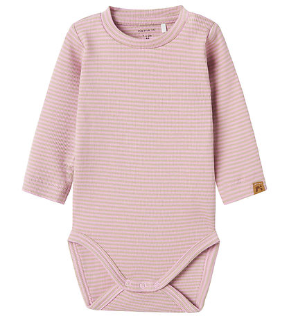 Name It Bodysuit L/æ - NbnLakkin - Rib - Pastel Lavender