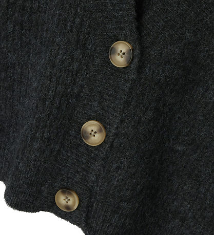 Name It Cardigan - Knitted - Noos - NkfHolly - Dark Grey Melange
