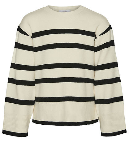 Vero Moda Girl Bluse - VmSaba - Birch/Black