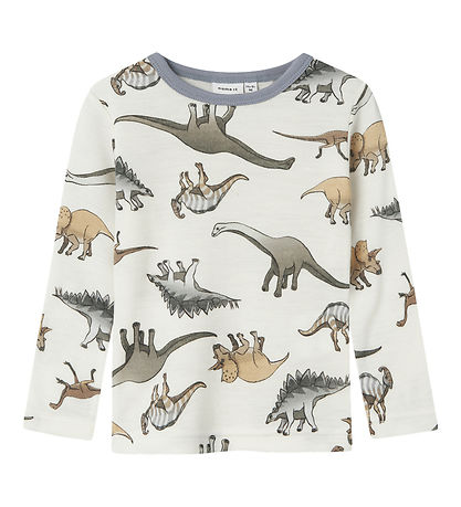 Name It Blússa - Ull - Noos - NmmWillitus - Snow White M. Dinos