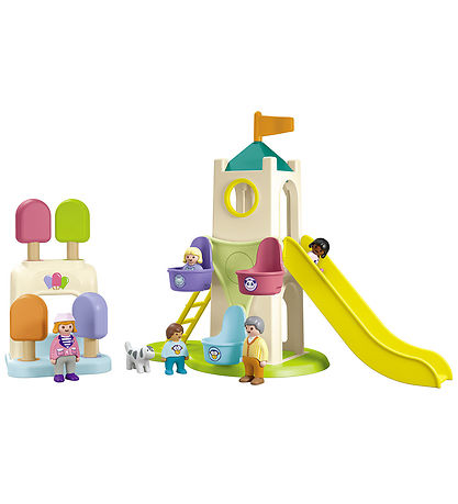 Playmobil Junior - Experience Tower With Ice Cream Shop - 71703 