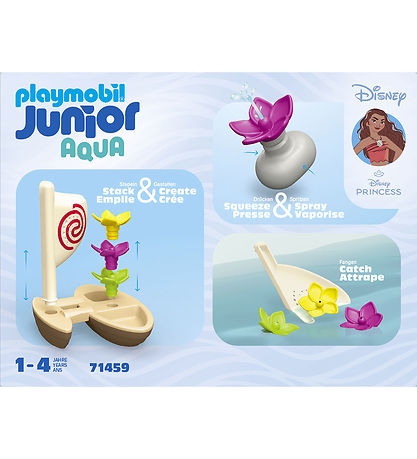 Playmobil Junior Aqua - Junior en Disney Vaiana's zeilboot - 714