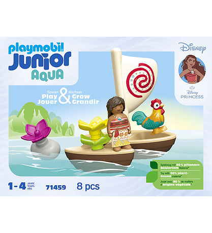 Playmobil Junior Aqua - Junior en Disney Vaiana's zeilboot - 714