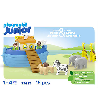 Playmobil Junior - My Taktu blað Noah með sér - 71681 - 15 Parta