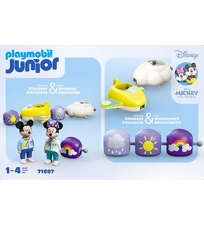 Playmobil Junior - Junior & Disney: Mickey & Minnie's Sky Flyer
