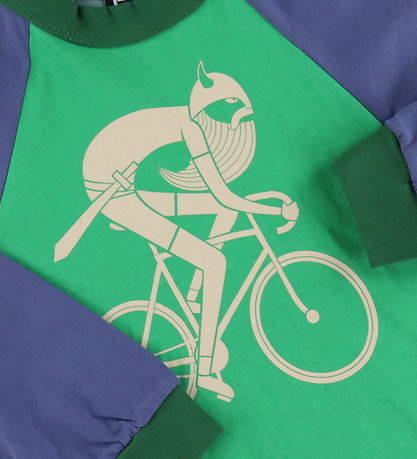 Danefæ Bluse - Danebasic Raglan - Multi 2 Radfahren Viking