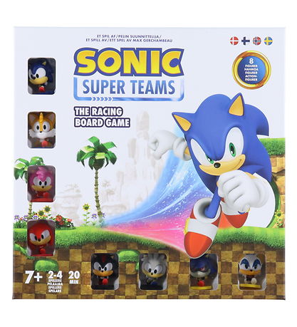 Sonic Board Game - Sonic Super Teams - Nordic