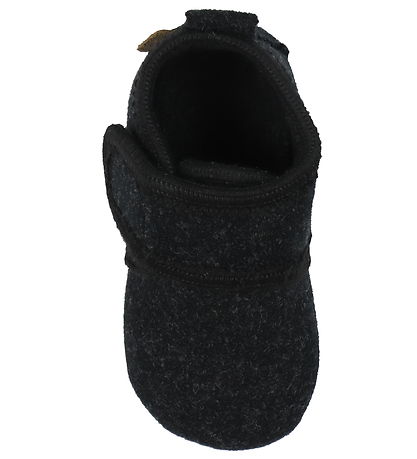 Mikk-Line Hausschuhe - Prewalker Felt - Dark Grey Melange