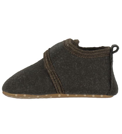 Mikk-Line Inniskór - Prewalker Felt - Chocolate Chip