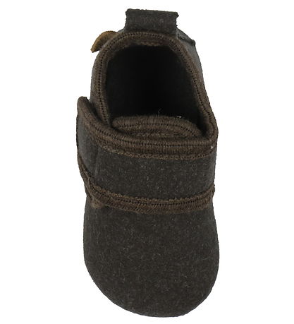 Mikk-Line Inniskór - Prewalker Felt - Chocolate Chip