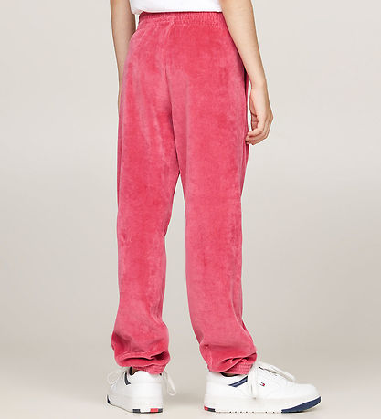 Tommy Hilfiger Velourbyxor - Manus - Arv Rosa