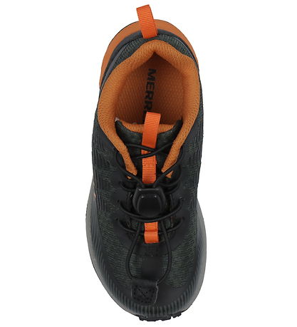 Merrell Skór - Agility Peak - Olive/Black/Appelsína