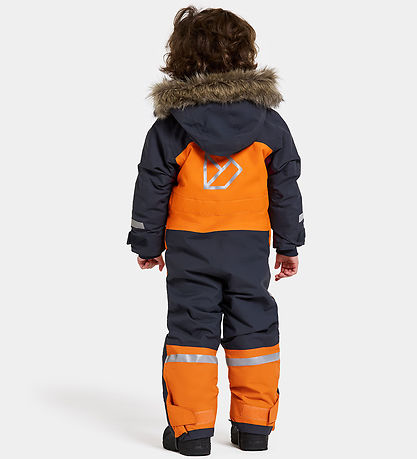 Didriksons Snowsuit - Bjärven - Orange Jam