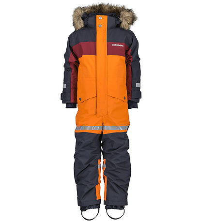 Didriksons Snowsuit - Bjärven - Orange Jam